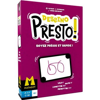 Jeu d’ambiance Asmodee Dessino Presto