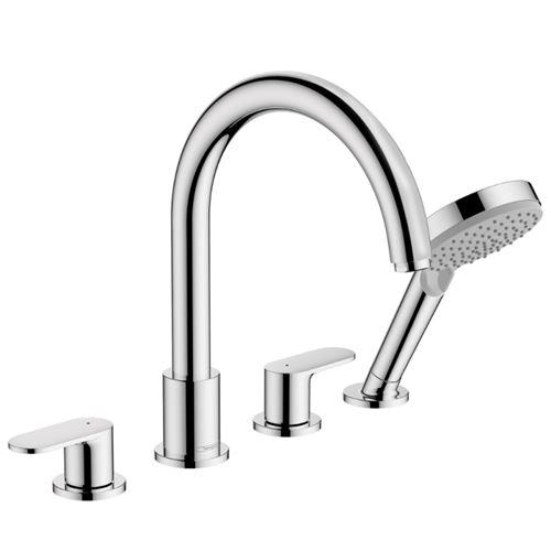 Hansgrohe Mélangeur Bain Douche 4 Trous Vernis Blend Chromé - Image 2