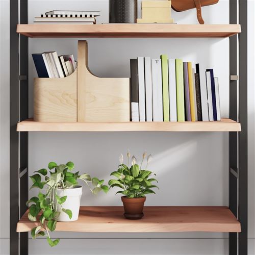 VIDAXL - Étagère Murale - Bois de Chêne Massif - 80 x 40 cm - Image 3