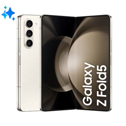 Samsung Galaxy Z Fold5 SM-F946B 19,3 cm (7.6 ) Double SIM Android 13 5G USB Type-C 12 Go 1 To 4400 mAh Crème