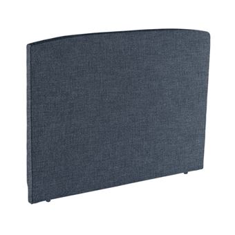 EPEDA Tête de lit Galbe 200cm tramé jeans