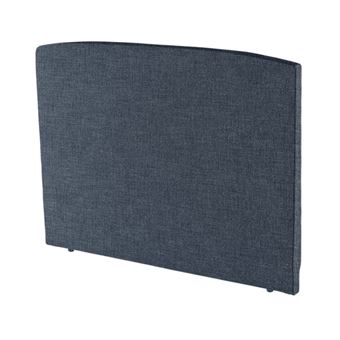 EPEDA Tête de lit Galbe 200cm tramé jeans