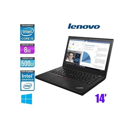 PC Portable lenovo thinkpad t460 core i5 6200u 2.3ghz