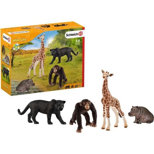 Non Communiqué Schleich Kit De Base Wild Life