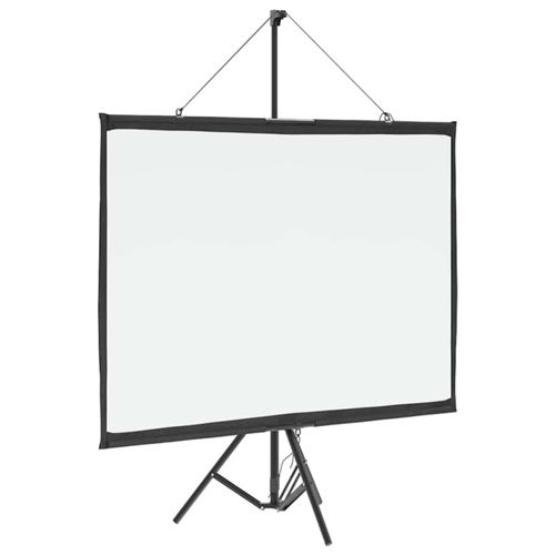Écran de projection avec trépied 72 pouces 4 3