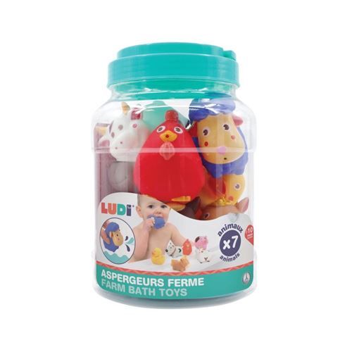 Non Communiqué Aqua Aspergeurs 7 Animaux Pour Le Bain