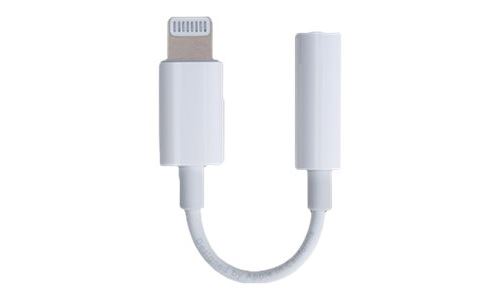 Adaptateur Lightning vers prise de casque pour Apple iPad/iPhone/iPod BigBen Connected ADAJACKMFIW Blanc