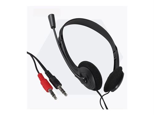 Non Communiqué Iggual Easy Call - Micro-Casque - Sur-Oreille - Filaire - Usb-A, Jack 3,5Mm