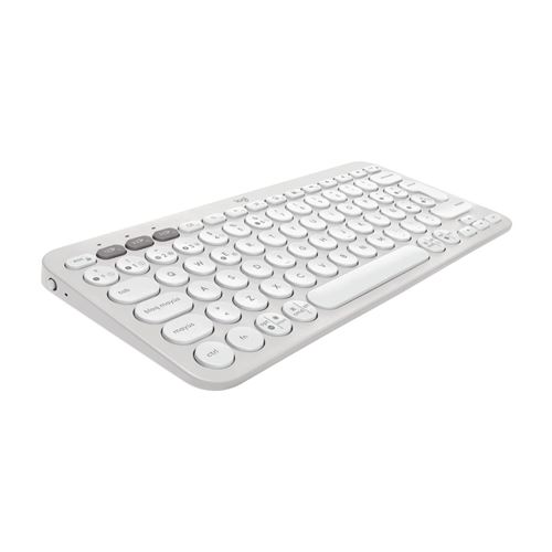 Clavier Bluetooth Logitech Pebble Keys 2 K380s ES QWERTY – Blanc - Image 5