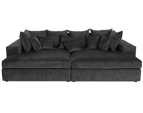 Lisa Design Gris Canapé Droit Collins - Image 2