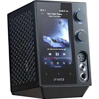 Amplificateur pour casque FiiO R7 lecteur réseau, DAC Audio, pré-ampli hi-fi Noir - 1