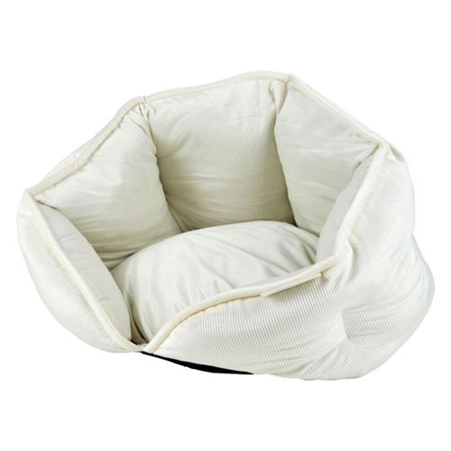 Comparer les prix de Panier Chien & Chat Velours Crafty 40cm Écru