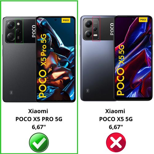 Verre Trempé pour Xiaomi Poco X5 PRO 5G [Pack 2] Film Vitre Protection  Ecran Phonillico® - Protection d'écran pour smartphone - Achat & prix
