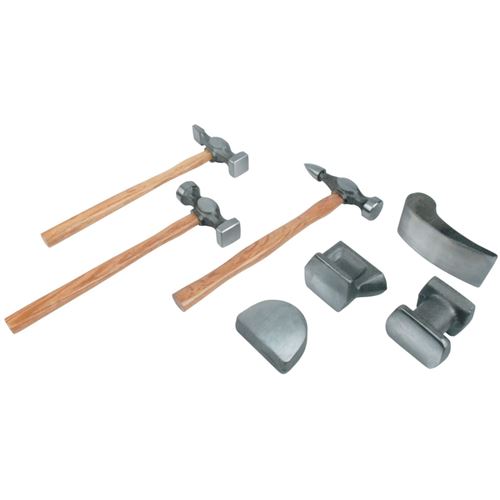 Non Communiqué Brüder Mannesmann Jeu D'outils D'aile 7 Pcs Métal 20700