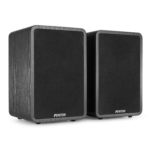 Fenton Shfb65 – Enceintes Bibliothèques Passives 6,5”, 200 Watts, Woofer 6,5” Et Tweeter 3”
