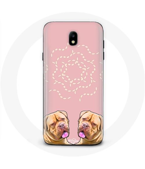 Coque Samsung Galaxy J3 2017 Dogue de Bordeaux symétrique photo Maniacase