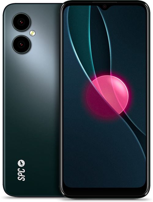 Smartphone SPC DISCOVERY 3+128Go, 6.5 HD+, NFC, fingerprint, double caméra - Deep Sky