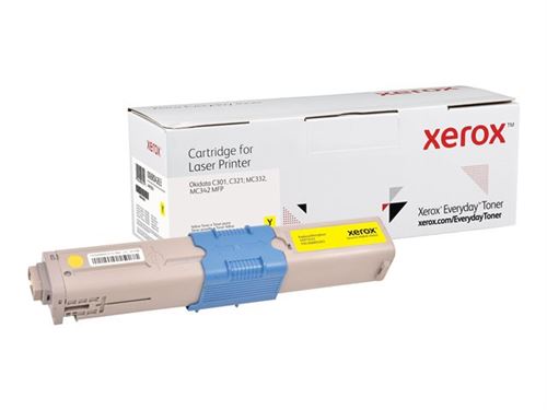 Everyday - Jaune - compatible - cartouche de toner (alternative pour : OKI 44973533) - pour OKI MC332dn, MC342dn, MC342dnw, MC342w; C301dn, 321dn