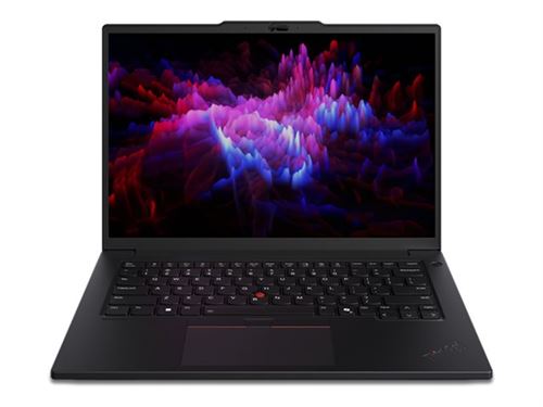 Lenovo ThinkPad P14s Gen 5 21G2 - Intel Core Ultra 7 - 155H / jusqu'à 4.8 GHz - Win 11 Pro - RTX 500 Ada - 16 Go RAM - 512 Go SSD TCG Opal Encryption 2, NVMe, Performance - 14.5" IPS 1920 x 1200 - Gigabit Ethernet - Wi-Fi 6E, Bluetooth - noir - clavier :