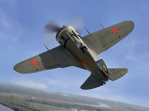 I-16 Type 28 Wwii Soviet Fighter- 1:48e - Icm