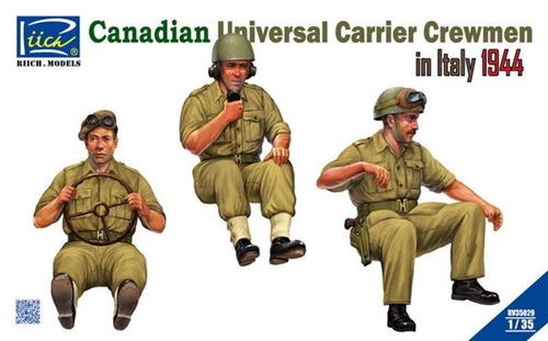 Canadian Universal Carrier Crewmen In Italy 1944- 1:35e - Riich Models
