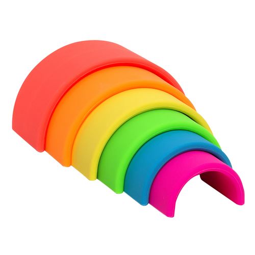 Petit arc-en-ciel en silicone Neon dëna