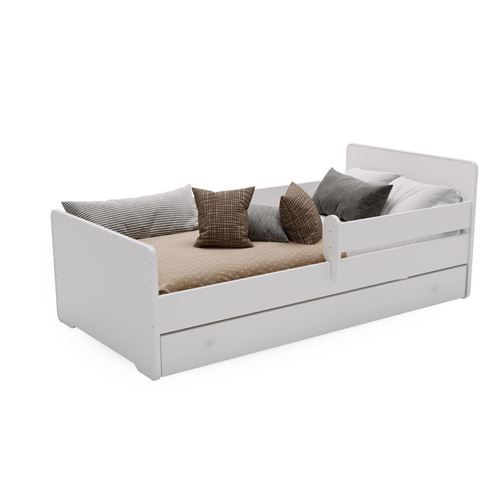 Non Communiqué Marron Lit Enfant Max 160X80 Et Tiroir