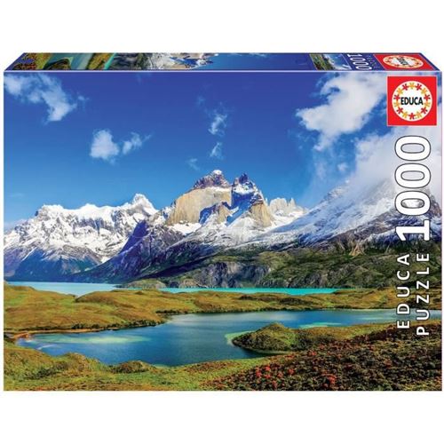 Educa - Puzzle - 1000 Tours Du Paine, Patagonie