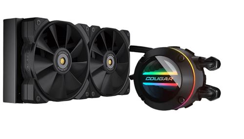 COUGAR CPU Water Cooling Poseidon-GT 240, ARGB, Black
