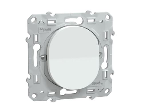Schneider Electric - Bouton Poussoir Ovalis - 10A - Blanc - Image 3