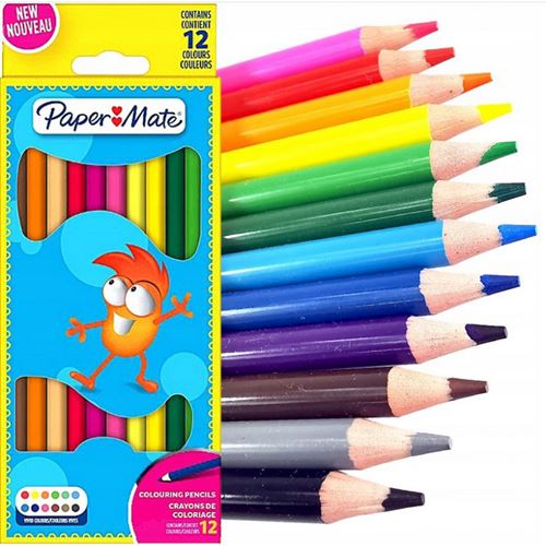 12 crayons de couleur - Harry Potter - Assortiment couleurs - Maped - Achat en ligne