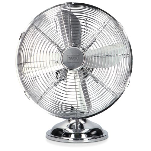 Ventilateur de table Trebs 99384 Argent