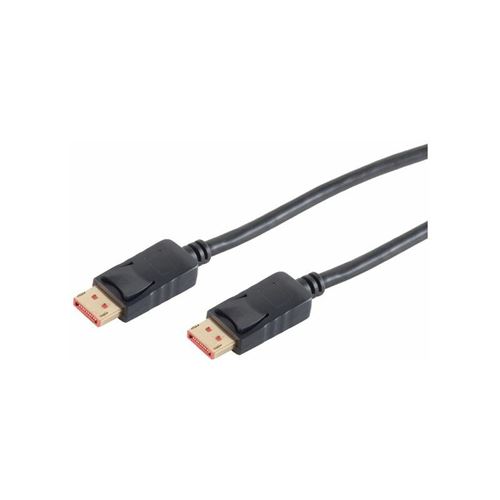 shiverpeaks BASIC-S Câble DisplayPort 1.4, 3,0 m, noir