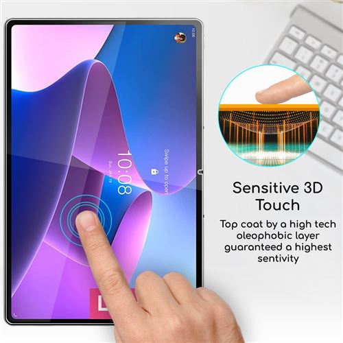 Achetez Pour Lenovo Tab P12 Protecteur D'écran Verre Tempéré de 0,3 mm Film  D'écran de Tablette Transparent à Bord de 0,3 mm de Chine