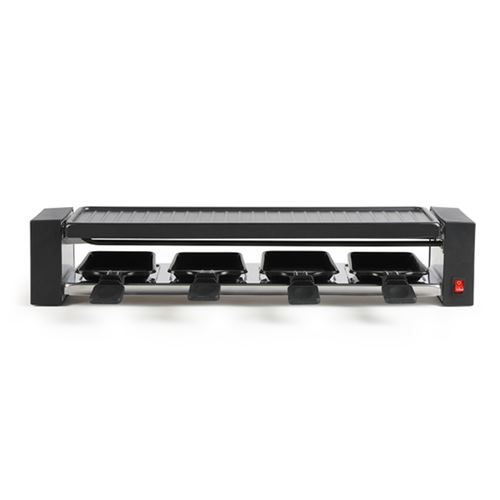 Appareil &agrave; raclette Onli 4 personnes 800W rev&ecirc;tement antiadh&eacute;sif sans PFAS