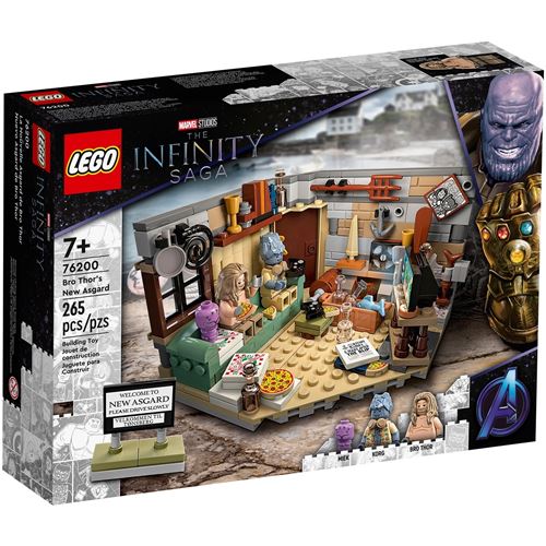 Lego 76200 - Marvel Le nouvel Asgard de Bro Thor