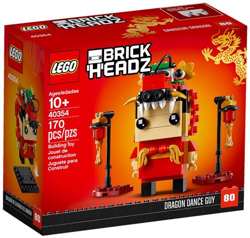 LEGO® BrickHeadz™ 40354 Danseur Dragon