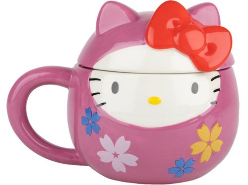 Konix Rose Mug | Hello Kitty | Daruma Hello Kitty 3D