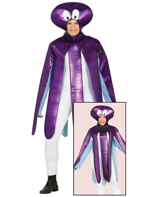 D&eacute;guisement poulpe violet adulte