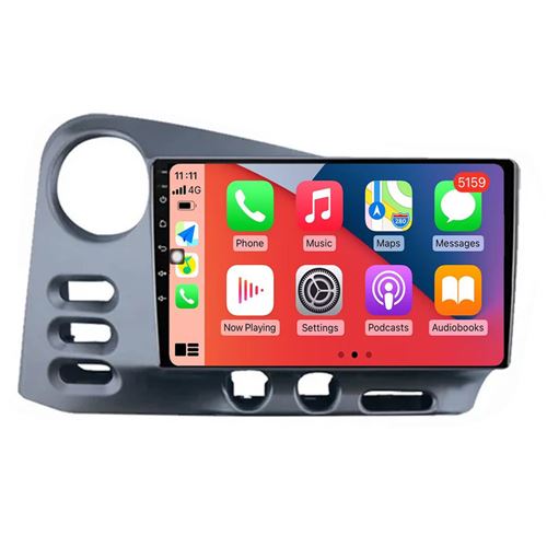 Autoradio RoverOne GPS Bluetooth CarPlay Android Auto 2Go RAM 32Go ROM pour Toyota Corolla Matrix 2003 - 2008