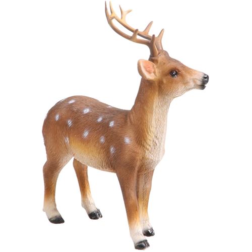 Farmwood Animals - Cerf à pois en résine 13 x 7 x 17 cm