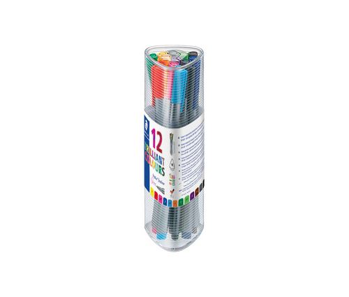 Stylo Staedtler Fineliner Triplus Set 12x - vue 2