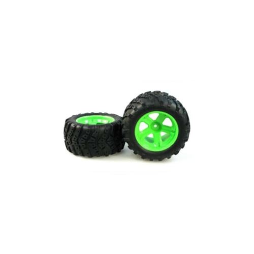 Amewi - 3368-P004 2 Pneus Et Jantes Avant Pour Monster Truck Haiboxing X-Missile - Image 3