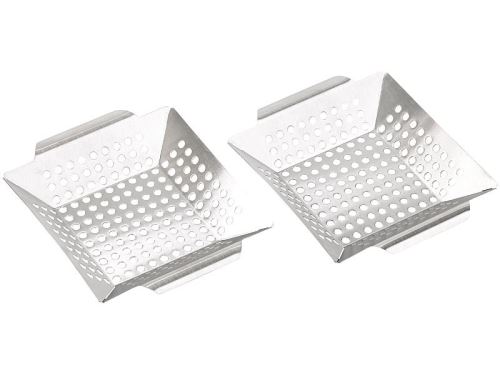 Set de 2 paniers à légumes pour barbecue