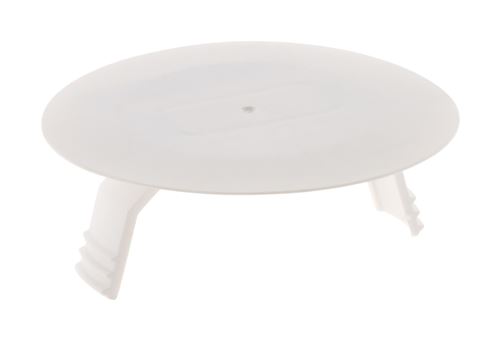 Générique Blanc Zenitech - Couvercle De Protection Boîte Ø80mm + 2 Pattes