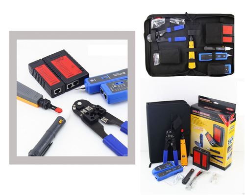 Kit Réseau - NF1107 Pour câbler, localiser et tester