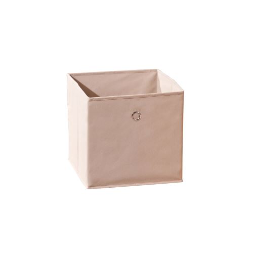 Paris Prix - Boîte De Rangement Pliable kase 32cm Beige