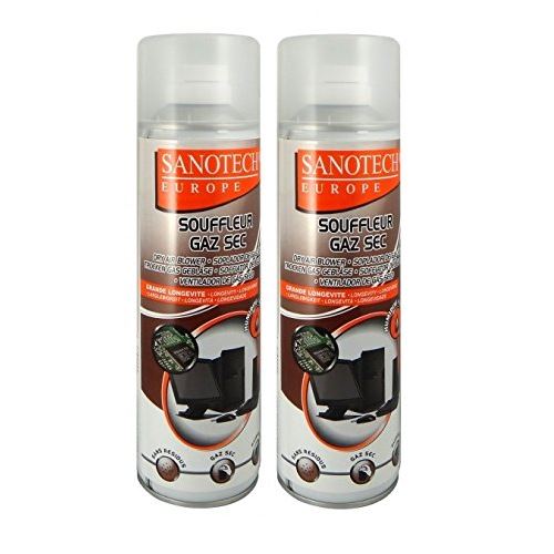 VSHOP® PACKx2 - Accessoire de nettoyage - Souffleur d'air sec Multipositions 260ML