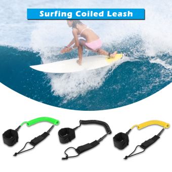 Leash De Surf 10ft TPU En Spirale – Sangle De Cheville Pour Stand Up Paddle, 3 Mètres