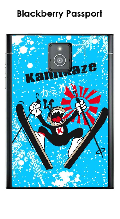 Coque Blackberry Passport design kamikaze-ski